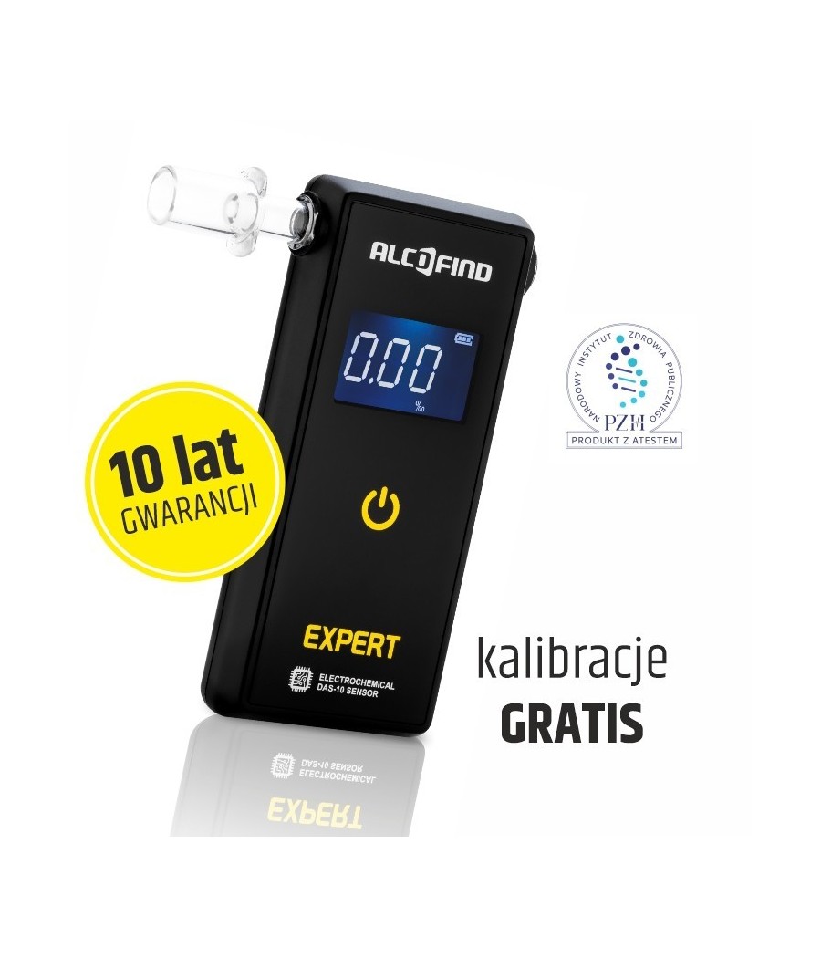 Alkomat AlfoFind Expert 10 lat Gwarancji + kalibracje gratis