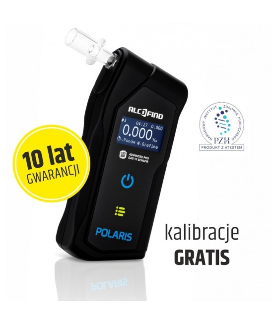 Alcofind Polaris Alkomat Policyjny -ROK KALIBRACJI