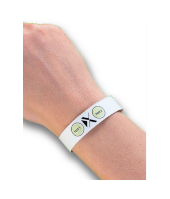 Opaska wykrywająca GHB