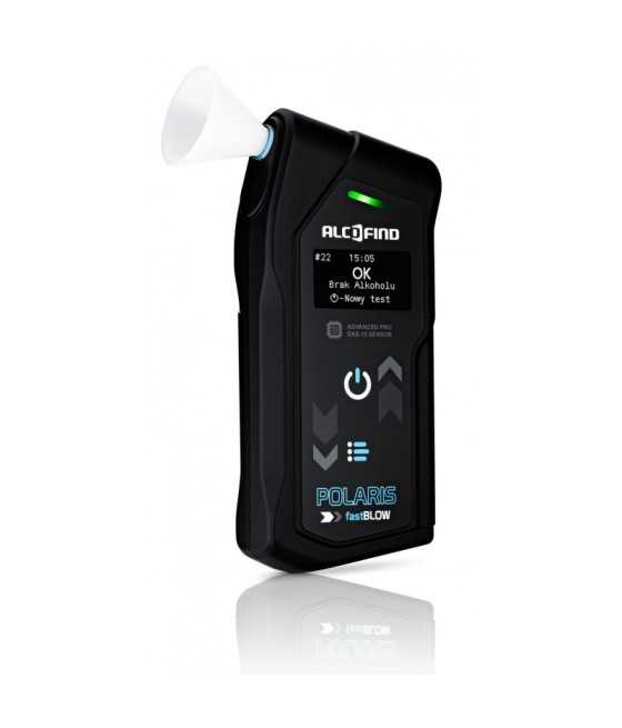 Alkomat AlcoFind POLARIS FastBLOW + przesiewowy