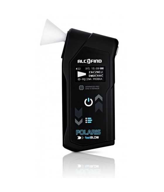Alkomat AlcoFind POLARIS FastBLOW + przesiewowy