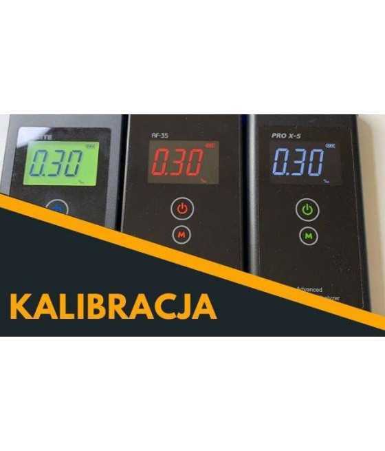 Kalibracja alkomatu AlcoDigital ONE ✓ Certyfikat
