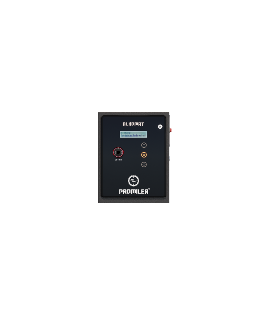 Alkomat Promiler AL 4000 (obudowa metalowa) + kalibracja